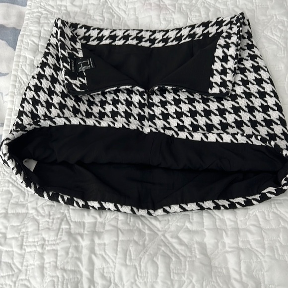 TWEED houndstooth miniskirt - Picture 6 of 11